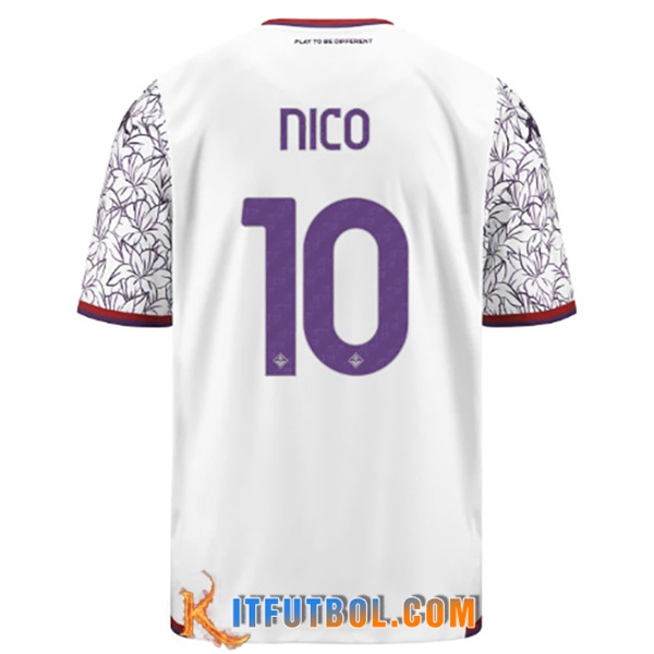 Camisetas De Futbol ACF Fiorentina (NICO #10) 2023/2024 Segunda