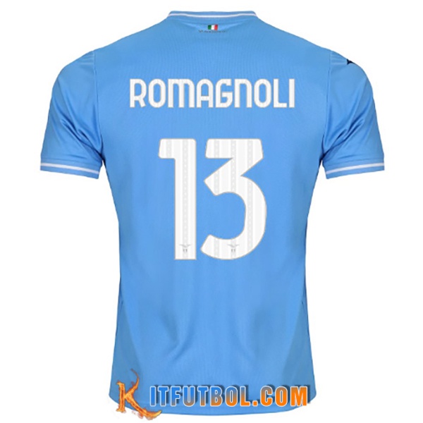 Camisetas De Futbol SS Lazio (ROMAGNOLI #13) 2023/2024 Primera