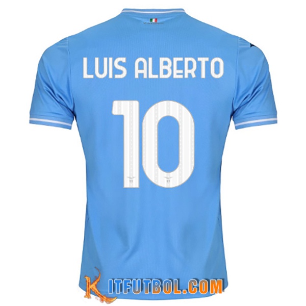 Camisetas De Futbol SS Lazio (LUIS ALBERTO #10) 2023/2024 Primera