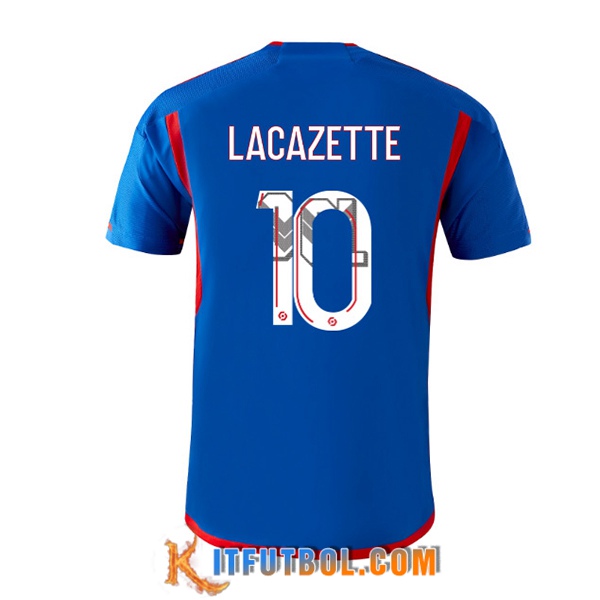 Camisetas De Futbol Lyon (LACAZETTE #10) 2023/2024 Segunda