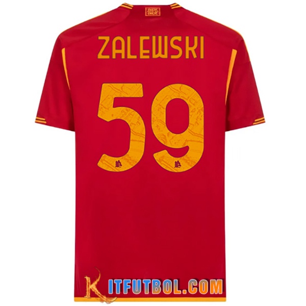 Camisetas De Futbol As Rome (ZALEWSKI #59) 2023/2024 Primera