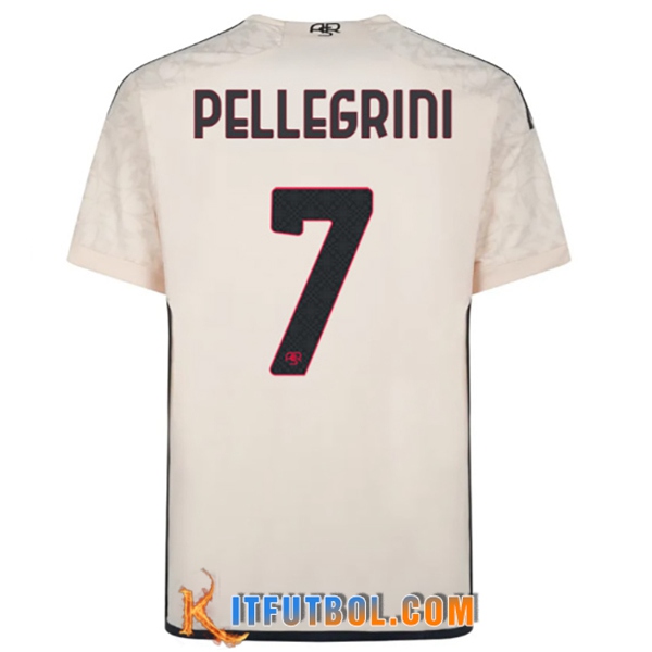 Camisetas De Futbol As Rome (PELLEGRINI #7) 2023/2024 Segunda