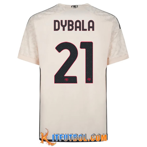 Camisetas De Futbol As Rome (DYBALA #21) 2023/2024 Segunda