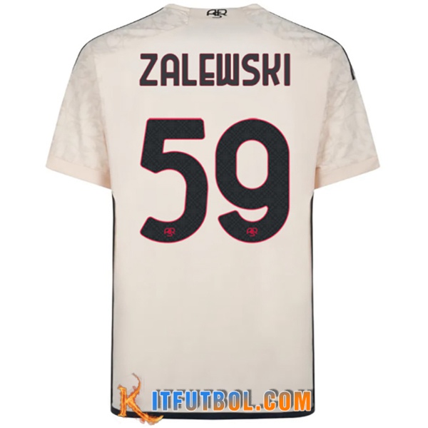 Camisetas De Futbol As Rome (ZALEWSKI #59) 2023/2024 Segunda