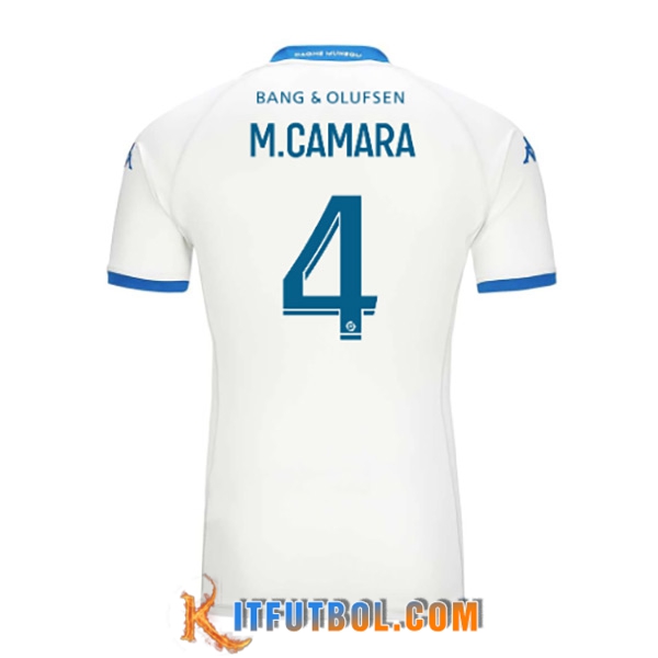 Camisetas De Futbol AS Monaco (M.CAMARA #4) 2023/2024 Tercera