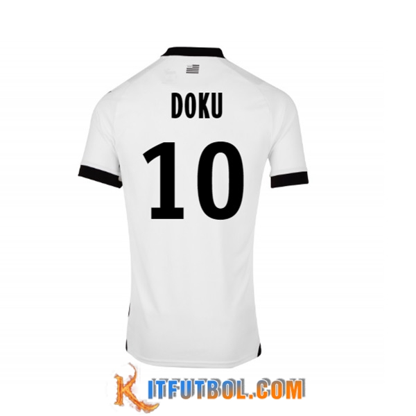 Camisetas De Futbol Stade Rennais (DOKU #10) 2023/2024 Segunda
