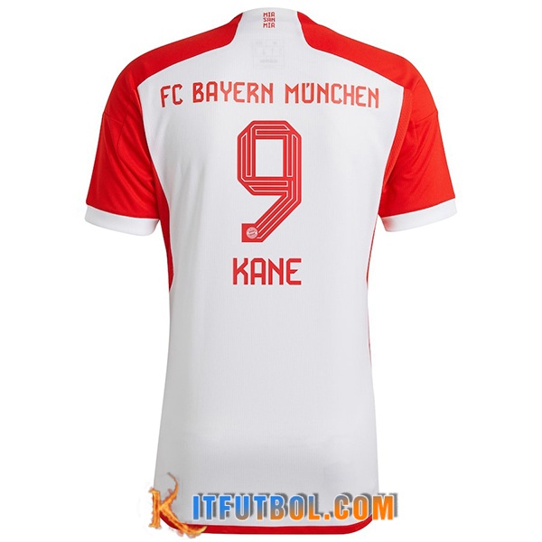 Camisetas De Futbol Bayern Munich (KANE #9) 2023/2024 Primera
