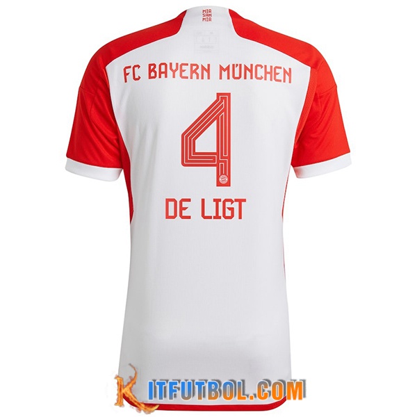Camisetas De Futbol Bayern Munich (DE LIGT #4) 2023/2024 Primera