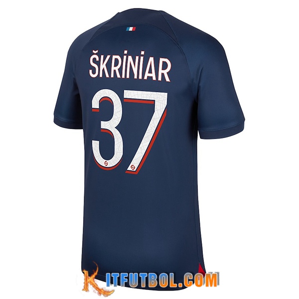 Camisetas De Futbol PSG (SKRINIAR #37) 2023/2024 Primera