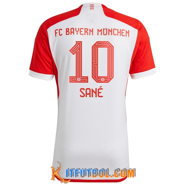 Camisetas De Futbol Bayern Munich (SANÉ #10) 2023/2024 Primera