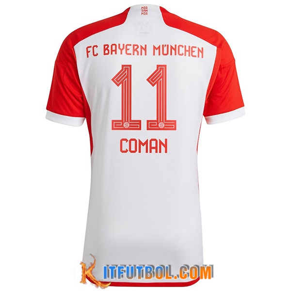 Camisetas De Futbol Bayern Munich (COMAN #11) 2023/2024 Primera