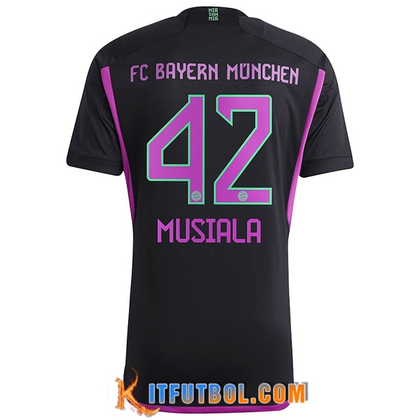 Camisetas De Futbol Bayern Munich (MUSIALA #42) 2023/2024 Segunda