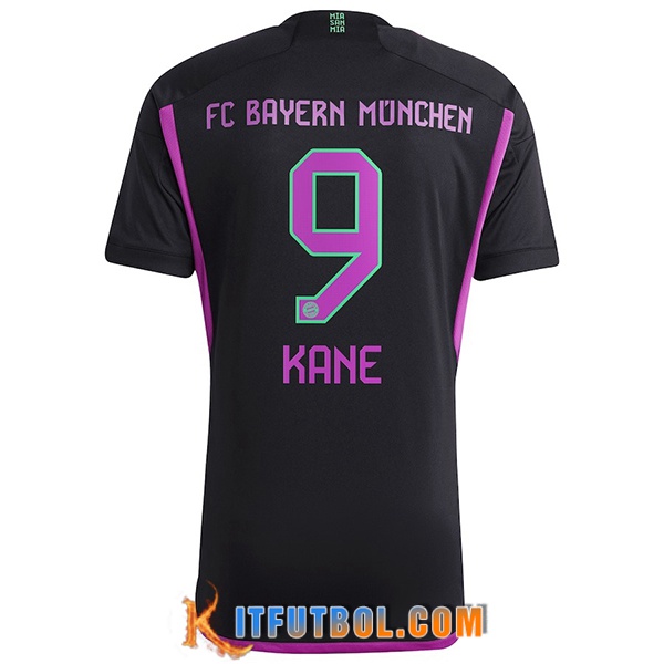 Camisetas De Futbol Bayern Munich (KANE #9) 2023/2024 Segunda