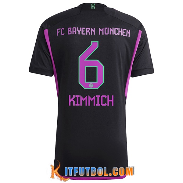 Camisetas De Futbol Bayern Munich (KIMMICH #6) 2023/2024 Segunda