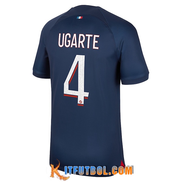 Camisetas De Futbol PSG (UGARTE #4) 2023/2024 Primera