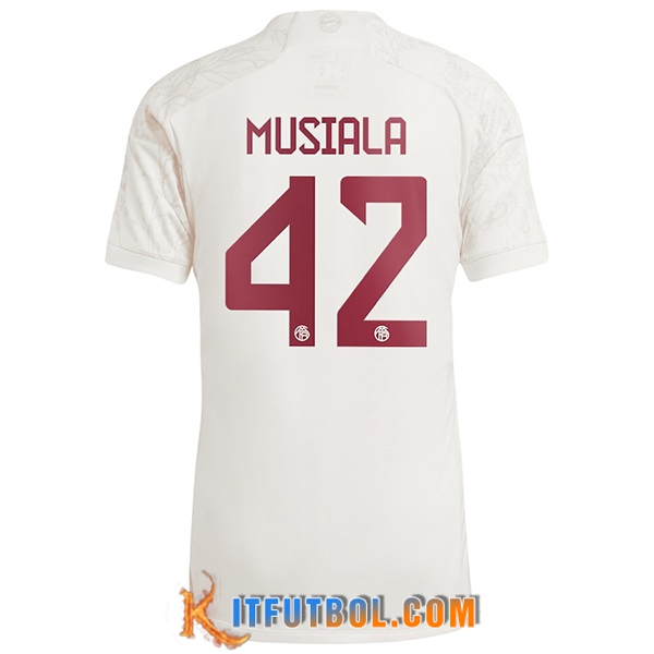 Camisetas De Futbol Bayern Munich (MUSIALA #42) 2023/2024 Tercera
