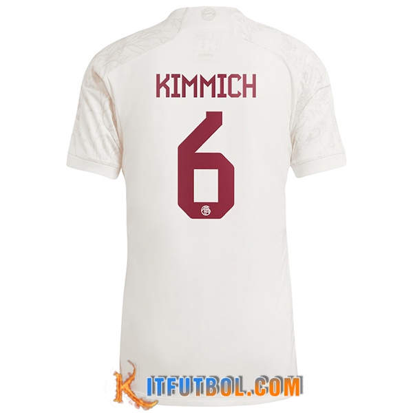Camisetas De Futbol Bayern Munich (KIMMICH #6) 2023/2024 Tercera