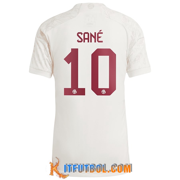 Camisetas De Futbol Bayern Munich (SANÉ #10) 2023/2024 Tercera