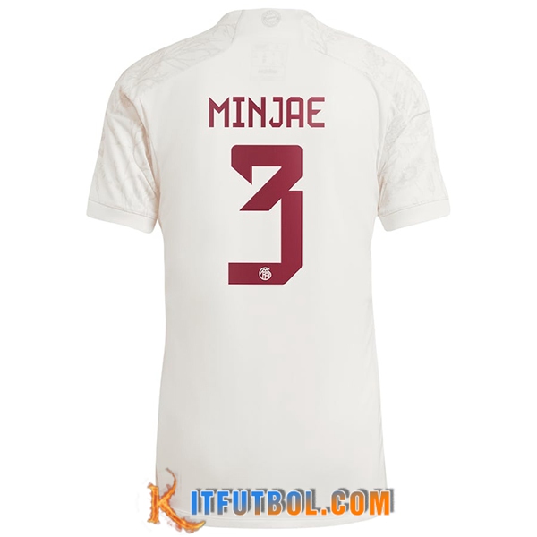 Camisetas De Futbol Bayern Munich (MINJAE #3) 2023/2024 Tercera