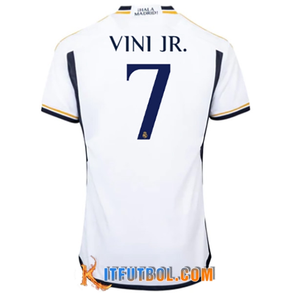 Camisetas De Futbol Real Madrid (VINI JR. #7) 2023/2024 Primera