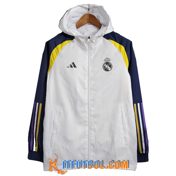 Rompevientos Real Madrid Blanco 2023/2024 -06