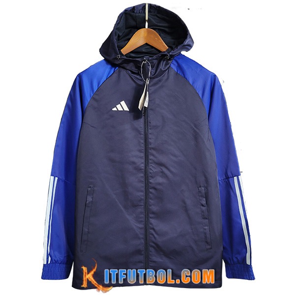 Rompevientos Adidas Azul marino 2023/2024