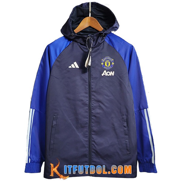 Rompevientos Manchester United Azul marino 2023/2024