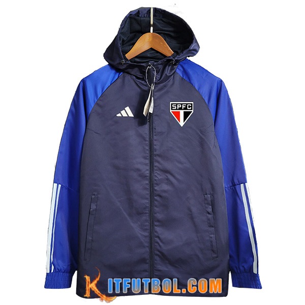 Rompevientos Sao Paulo FC Azul marino 2023/2024