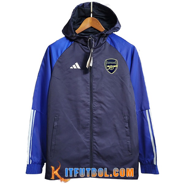 Rompevientos Arsenal Azul marino 2023/2024 -04