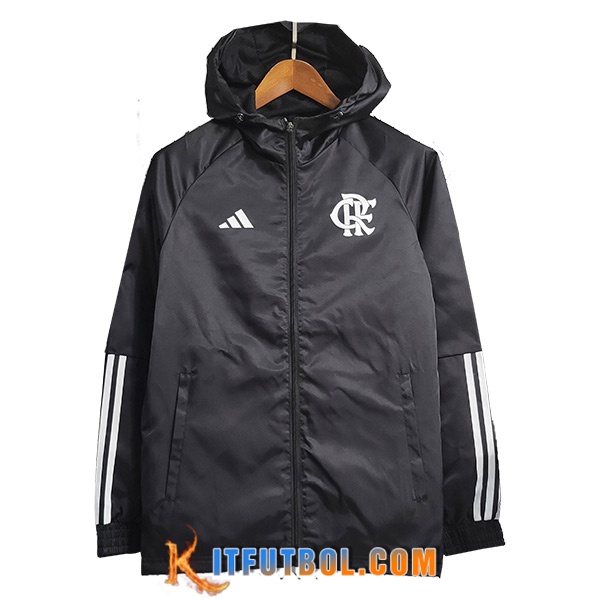 Rompevientos Flamengo Negro 2023/2024 -05