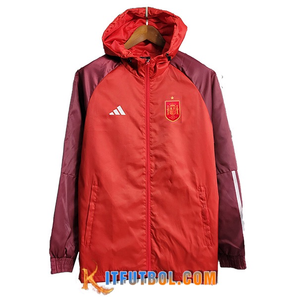 Rompevientos España Rojo 2023/2024