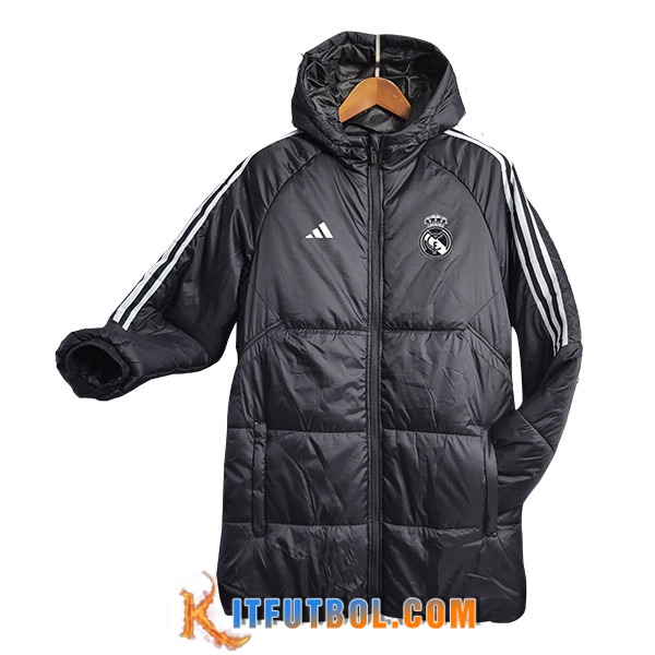 Nueva Plumas Con Capucha Real Madrid Blanco 2023/2024
