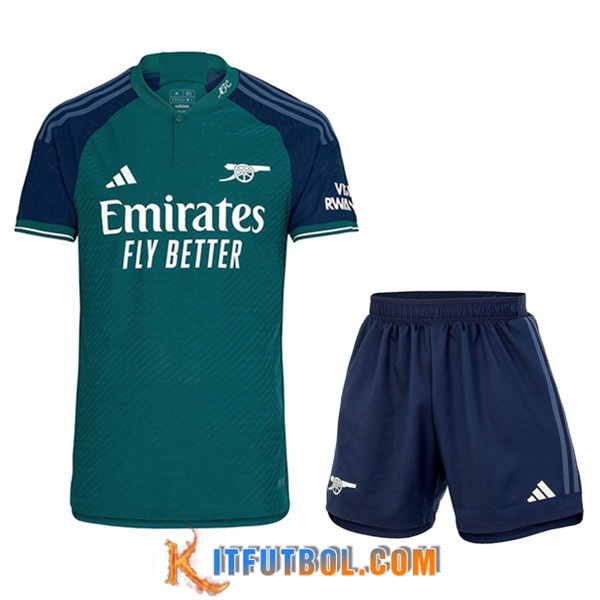 Camisetas Futbol Arsenal Tercera + Cortos 2023/2024