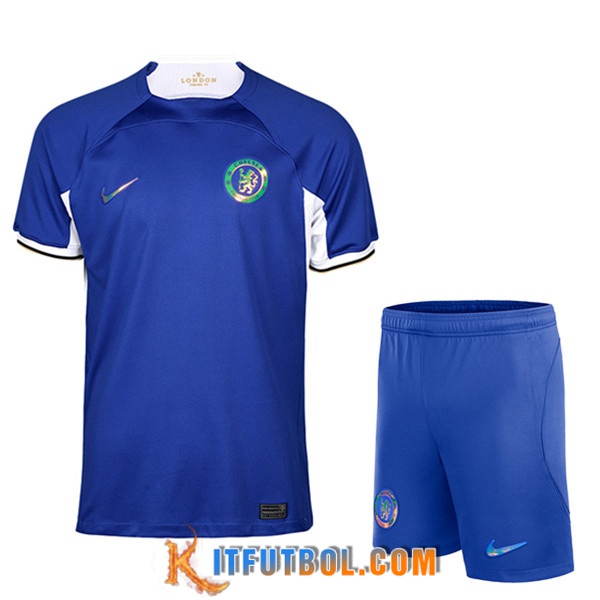 Camisetas Futbol FC Chelsea Primera + Cortos 2023/2024
