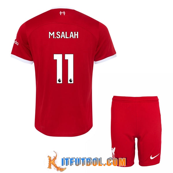 Camisetas De Futbol Liverpool (M.SALAH #11) Ninos 2023/2024 Primera