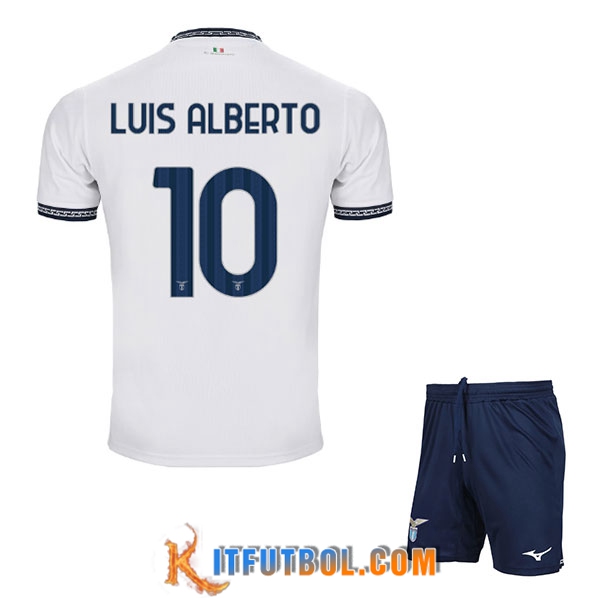 Camisetas De Futbol SS Lazio (LUIS ALBERTO #10) Ninos 2023/2024 Tercera