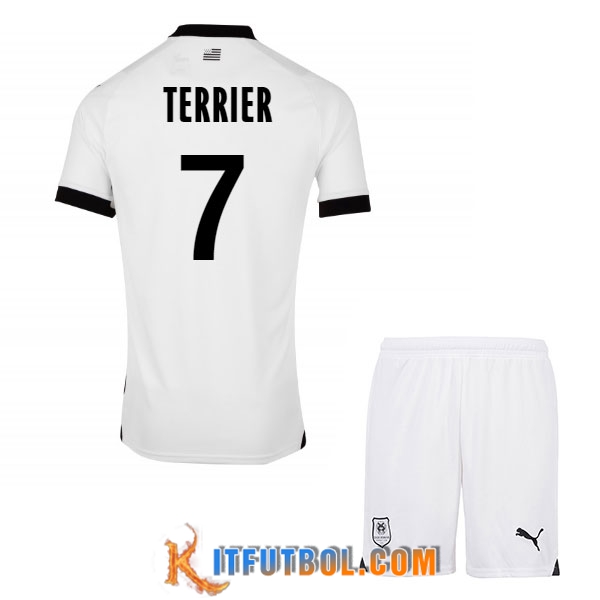 Camisetas De Futbol Stade Rennais (TERRIER #7) Ninos 2023/2024 Segunda