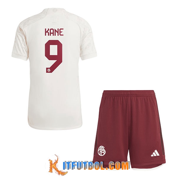 Camisetas De Futbol Bayern Munich (KANE #9) Ninos 2023/2024 Tercera