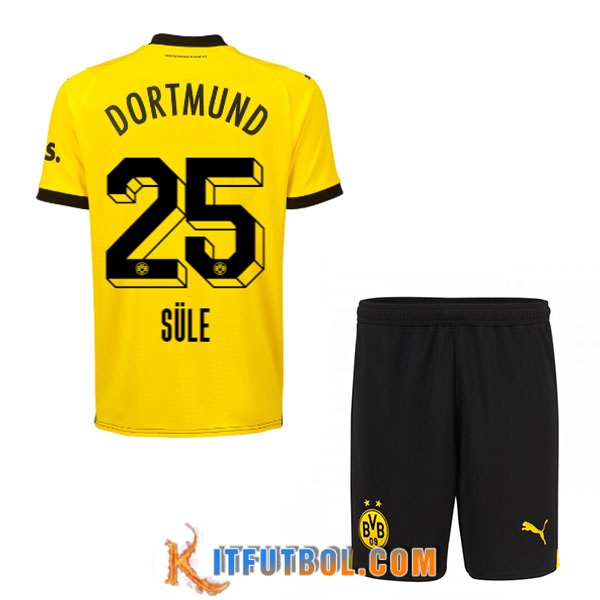 Camisetas De Futbol Dortmund BVB (SÜLE #25) Ninos 2023/2024 Primera