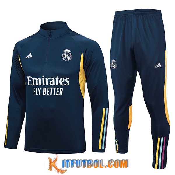 Chandal Equipos De Futbol Real Madrid Azul marino 2023/2024 -05