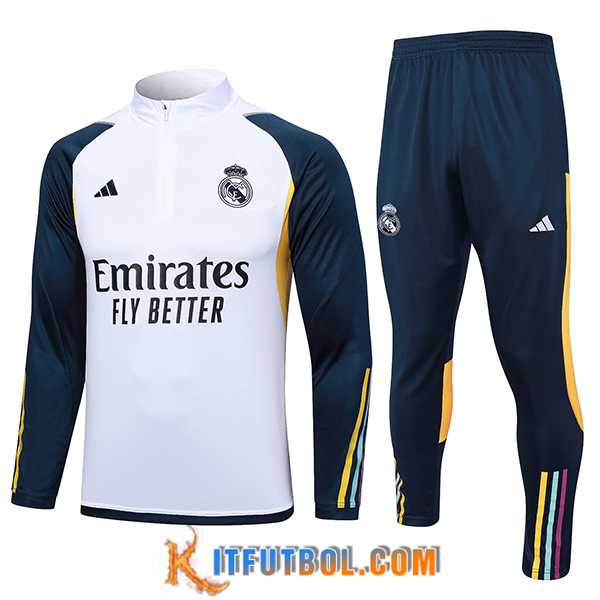 Chandal Equipos De Futbol Real Madrid Blanco 2023/2024 -06