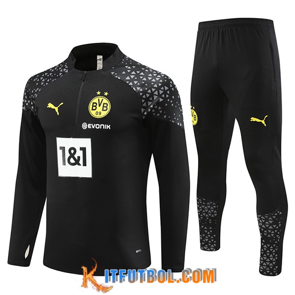 Chandal Equipos De Futbol Dortmund Negro 2023/2024