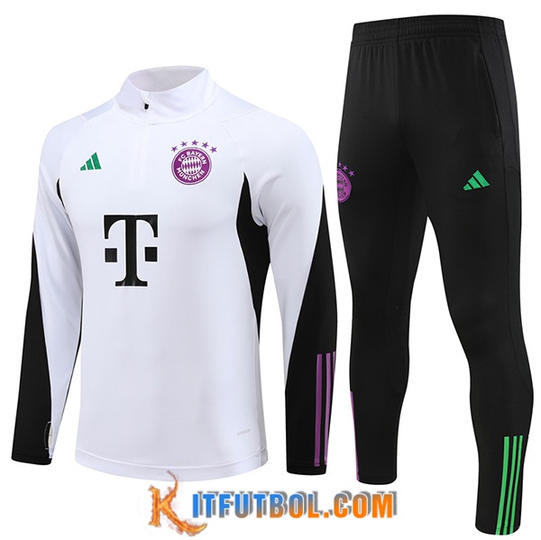 Chandal Equipos De Futbol Bayern Munich Blanco 2023/2024 -02