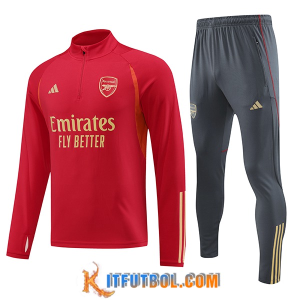 Chandal Equipos De Futbol Arsenal Rojo 2023/2024 -03
