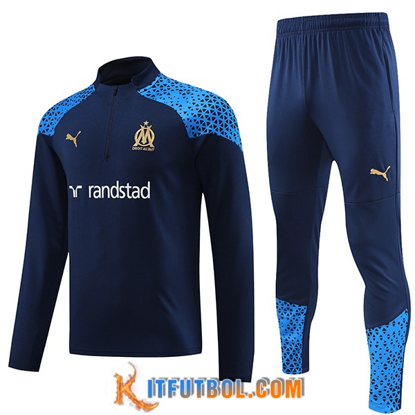 Chandal Equipos De Futbol Marseille Madrid Azul 2023/2024