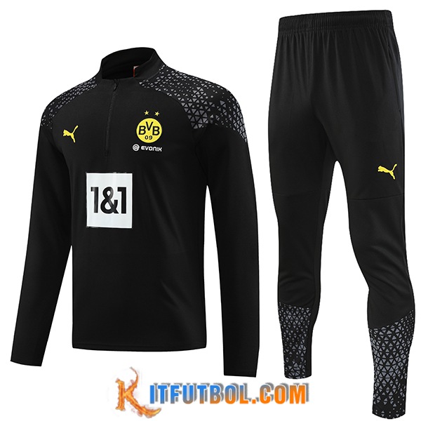 Chandal Equipos De Futbol Dortmund Negro 2023/2024 -02