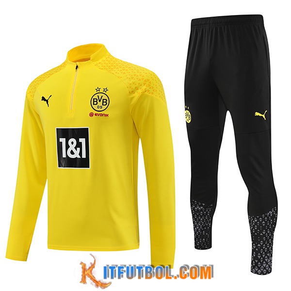 Chandal Equipos De Futbol Dortmund Amarillo 2023/2024 -02