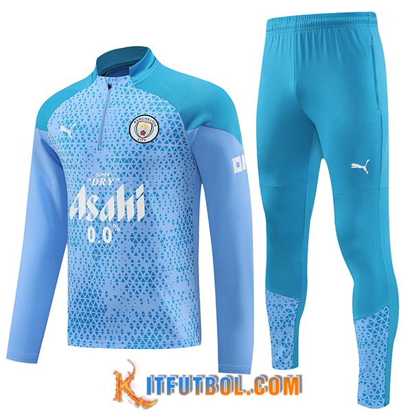 Chandal Equipos De Futbol Manchester City Azul Claro 2023/2024 -04