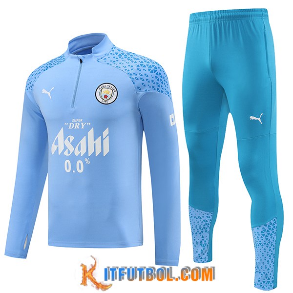 Chandal Equipos De Futbol Manchester City Azul Claro 2023/2024 -03