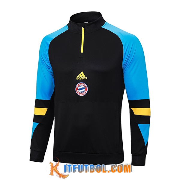 Sudadera De Entrenamiento Bayern Munich Negro 2023/2024 -04